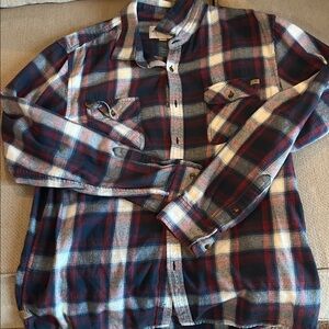 Rip Curl Multicolor plaid flannel shirt